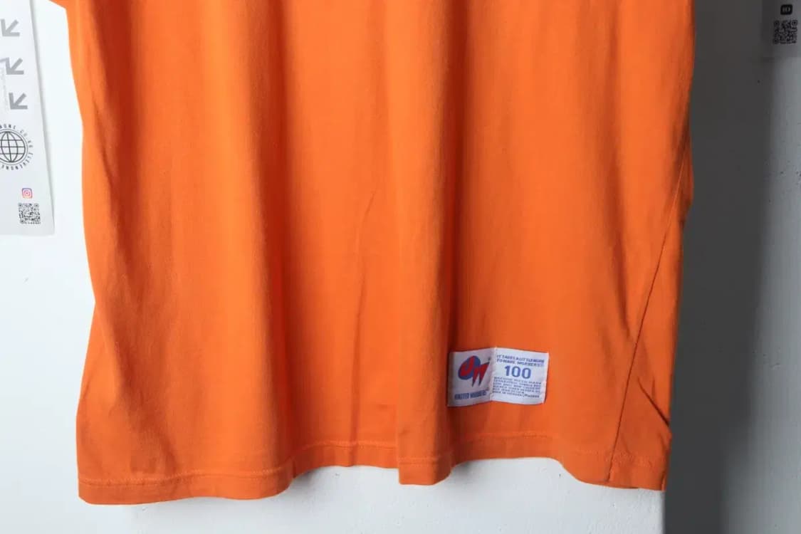 (L-2XL) 브랜드빈티지 반팔 티셔츠 오렌지 박시 올드스쿨-13BF7 상품이미지4