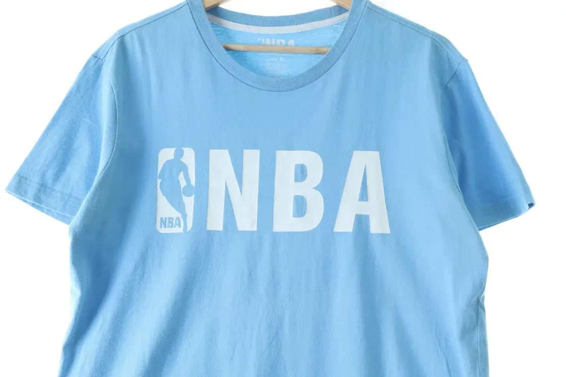 (XL-2XL) NBA 엔비에이 반팔 티셔츠 빅사이즈 하늘색-13C5B 상품이미지2