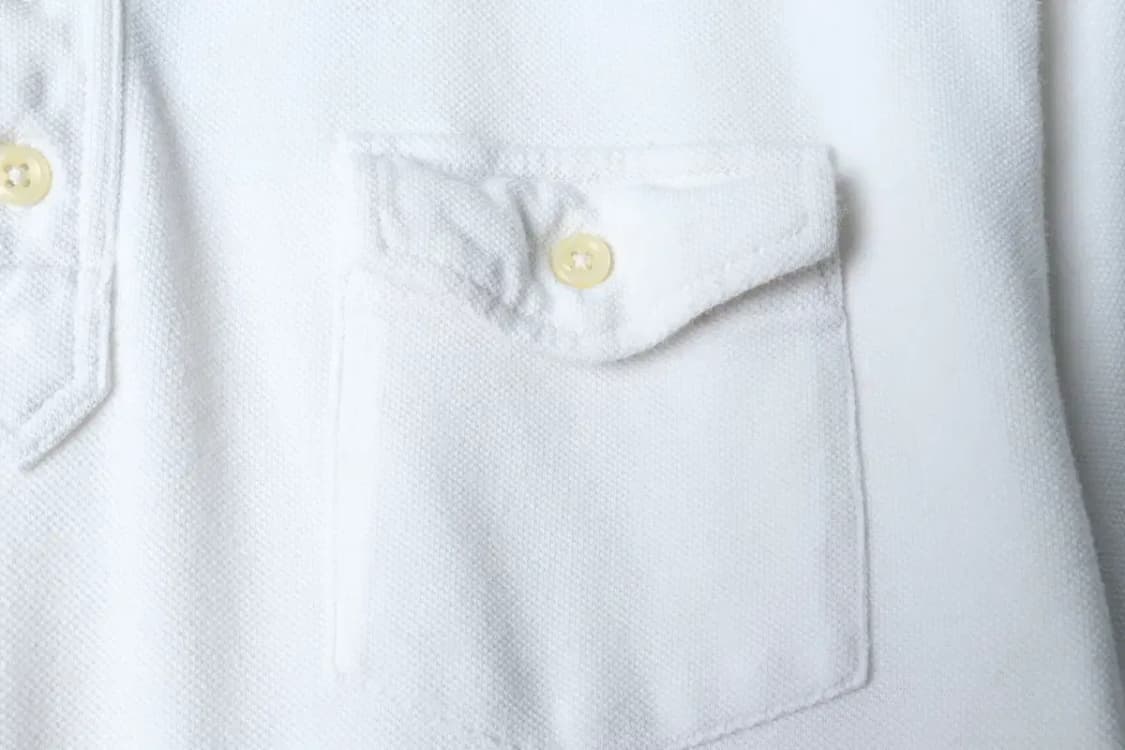 (XL) 폴로 랄프로렌 반팔 카라 티셔츠 작은오염 포켓 포니-13CEF 상품이미지6