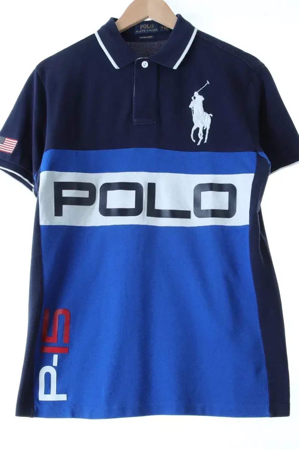 (M-XL) 폴로 랄프로렌 반팔 카라 티셔츠 럭비 레이싱-13C11 상품이미지1