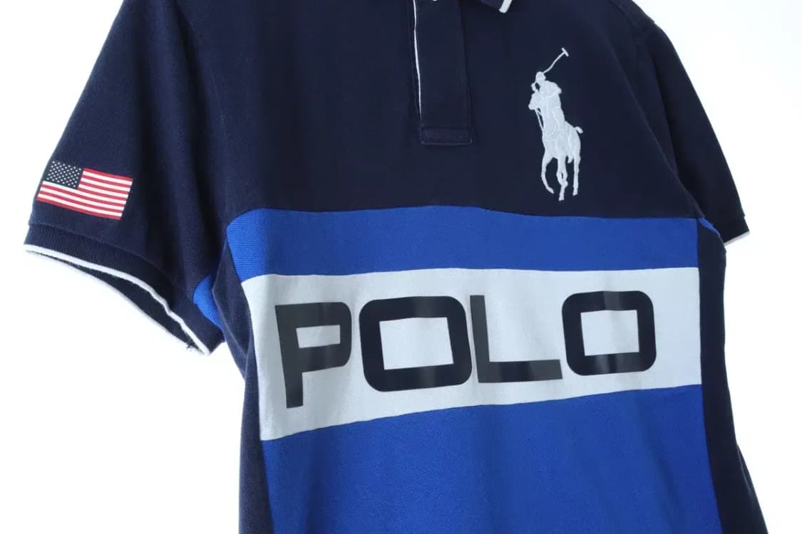 (M-XL) 폴로 랄프로렌 반팔 카라 티셔츠 럭비 레이싱-13C11 상품이미지5