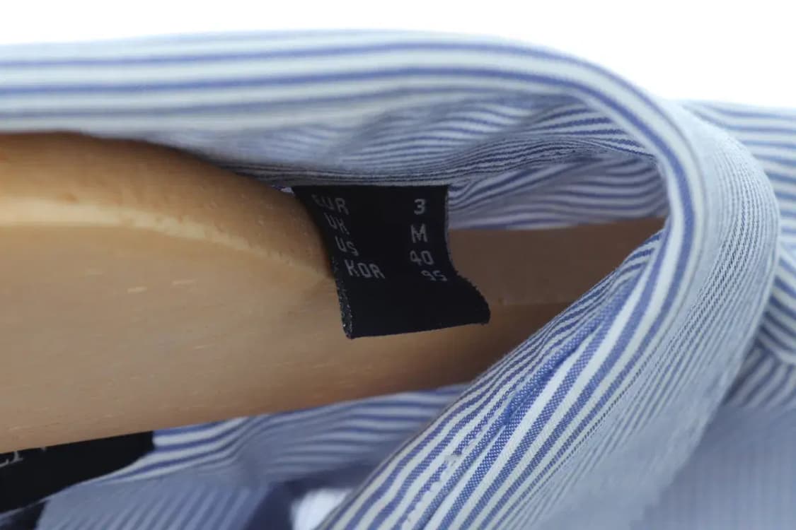 (M) 브랜드빈티지 반팔셔츠 남방 스트라이프 얇은소재-13D78 상품이미지6