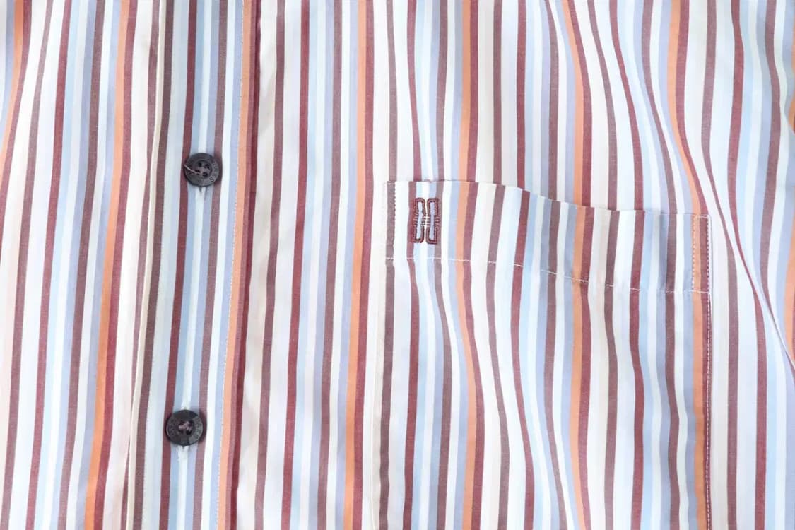 (XL) 닥스 반팔셔츠 남방 스트라이프 면-13D7A 상품이미지4