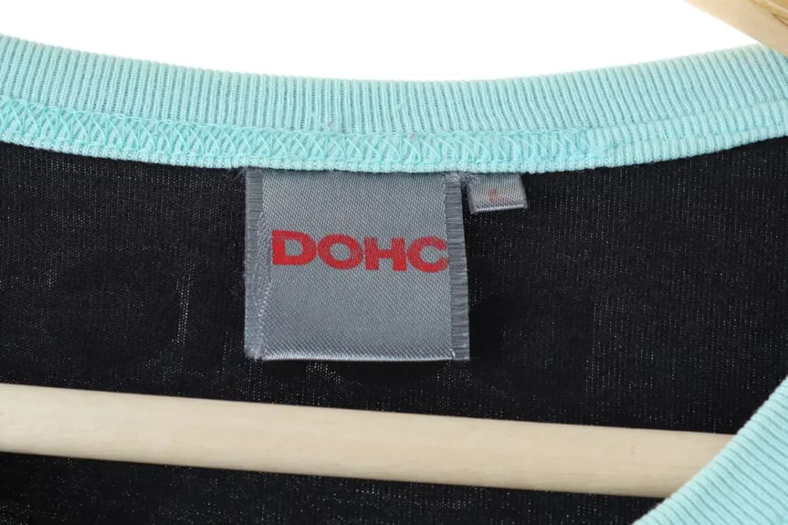 (L) 브랜드빈티지 반팔 티셔츠 자수 키치 락티-13C7A 상품이미지5