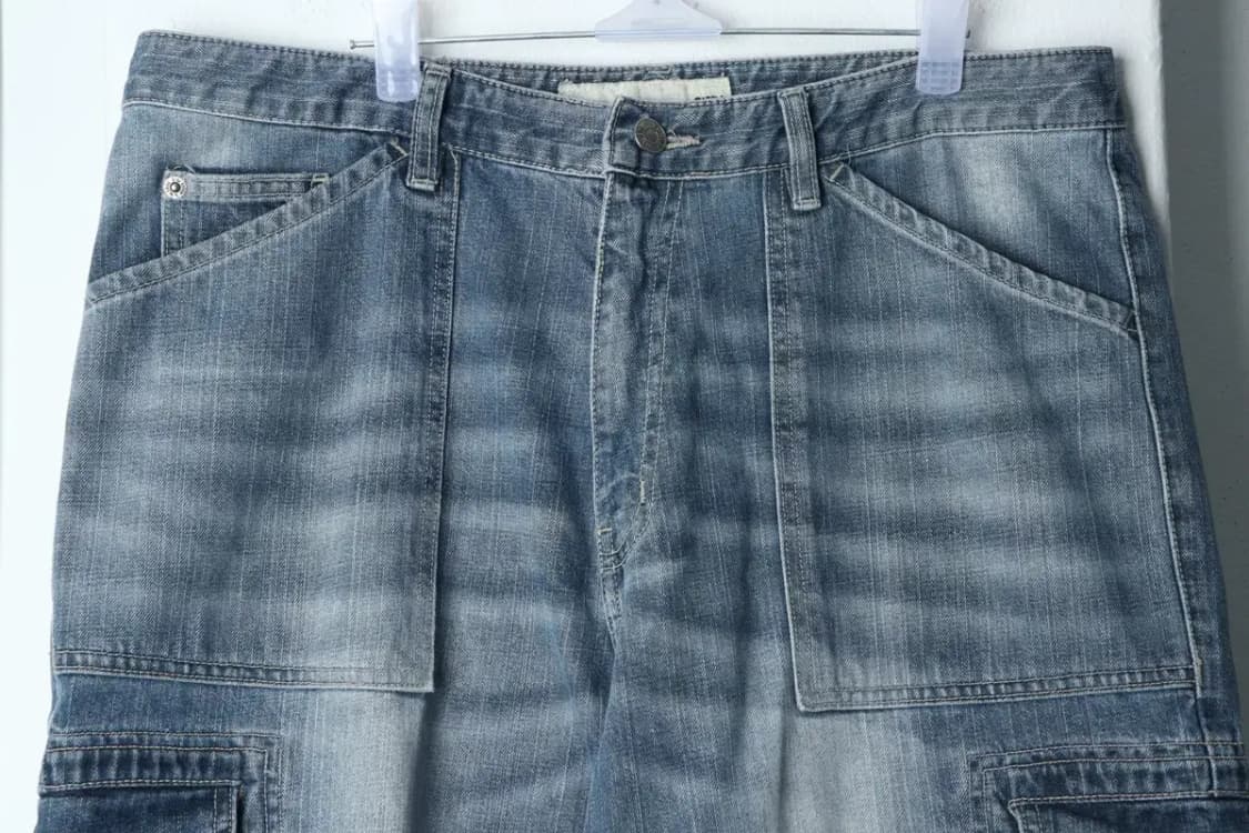 (XL-2XL) 브랜드빈티지 반바지 팬츠 수비 빅사이즈 데님-1C7B 상품이미지3