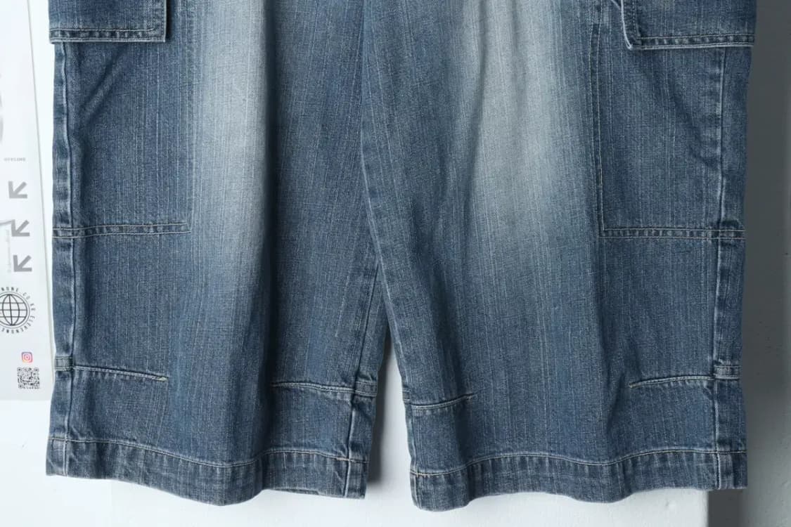 (XL-2XL) 브랜드빈티지 반바지 팬츠 수비 빅사이즈 데님-1C7B 상품이미지4
