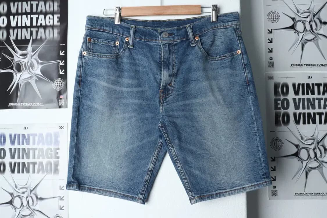 (2XL) 리바이스 반바지 팬츠 빅사이즈 데님-1C7C 상품이미지2