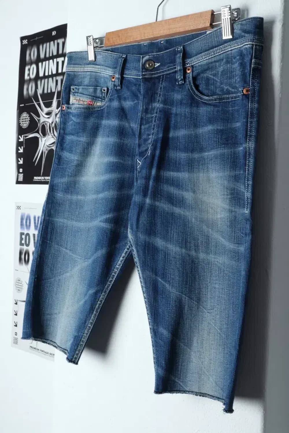 (L-XL) 디젤 반바지 팬츠 데님 이태리-1C83 상품이미지1
