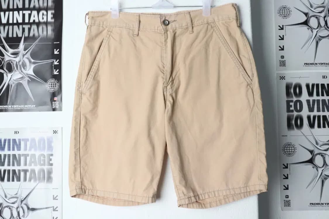 (M-L) 리바이스 반바지 팬츠 베이지 면 치노-1C91 상품이미지2