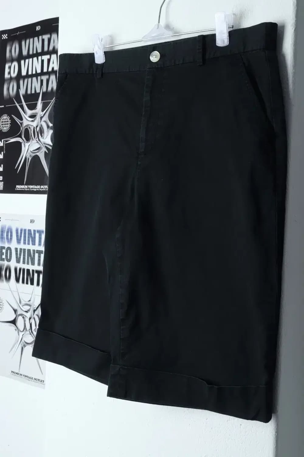 W(XL-2XL) 폴로 랄프로렌 반바지 팬츠 빅사이즈 블랙 면-1CEA 상품이미지1