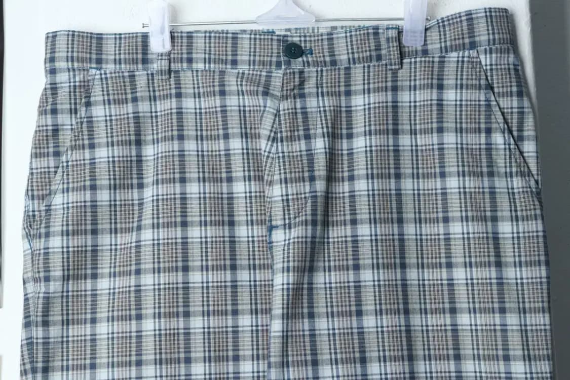 (XL-2XL) 노스페이스 반바지 팬츠 체크 면-1CED 상품이미지3