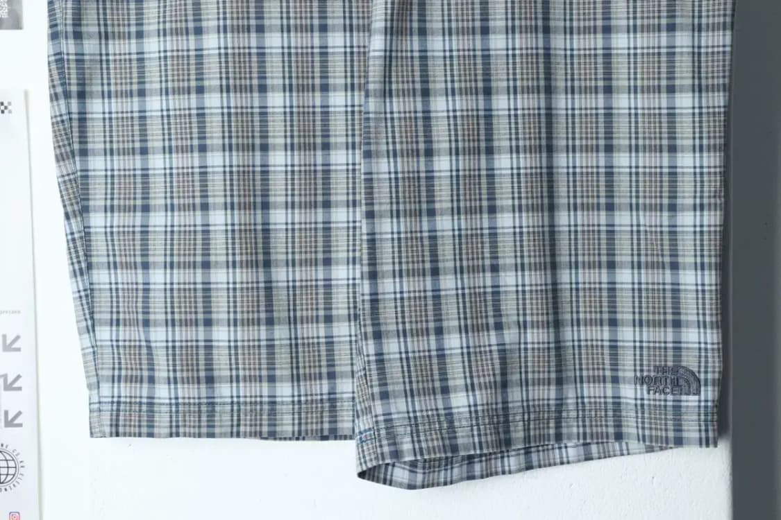 (XL-2XL) 노스페이스 반바지 팬츠 체크 면-1CED 상품이미지4