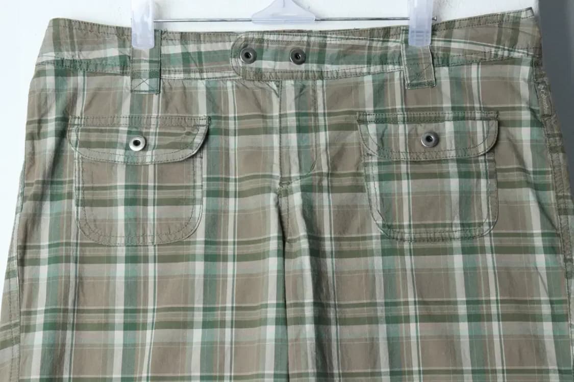 W(2XL-3XL) 컬럼비아 반바지 팬츠 빅사이즈 체크 면-1CF4 상품이미지3