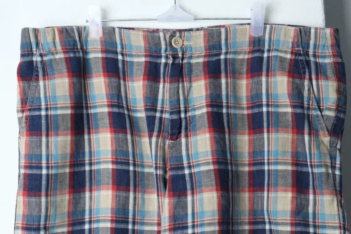 (XL-3XL) 헨리코튼 반바지 팬츠 빅사이즈 린넨 마-1CFF 상품이미지3