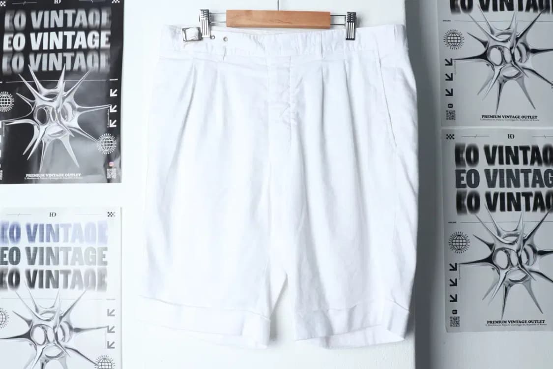 W(2XL-3XL) 빈폴 반바지 팬츠 빅사이즈 린넨 마-1D00 상품이미지2