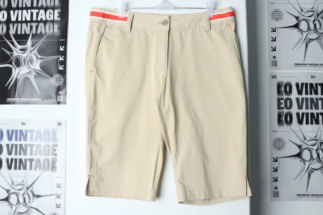 W(L) 르꼬끄 반바지 팬츠 기능성 면 부-1D03 상품이미지2