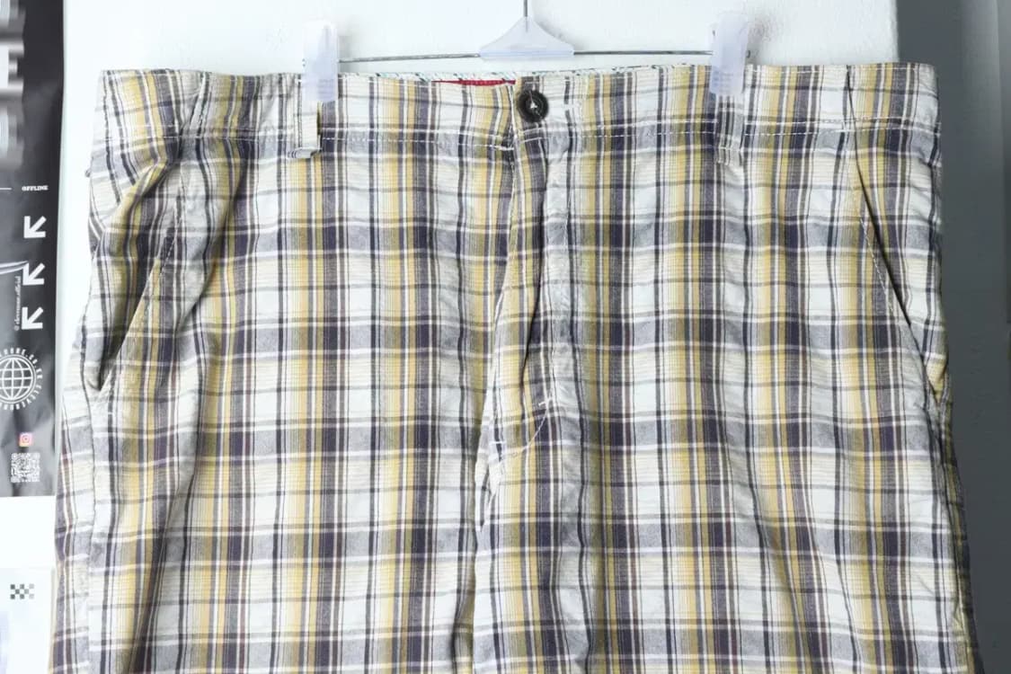 (4XL-5XL) 리바이스 반바지 팬츠 빅사이즈 체크 면-1D48 상품이미지3