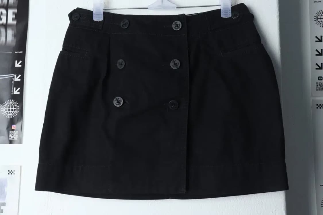 W(M) 폴로 랄프로렌 스커트 치마 블랙 숏 한정판-1D99 상품이미지2
