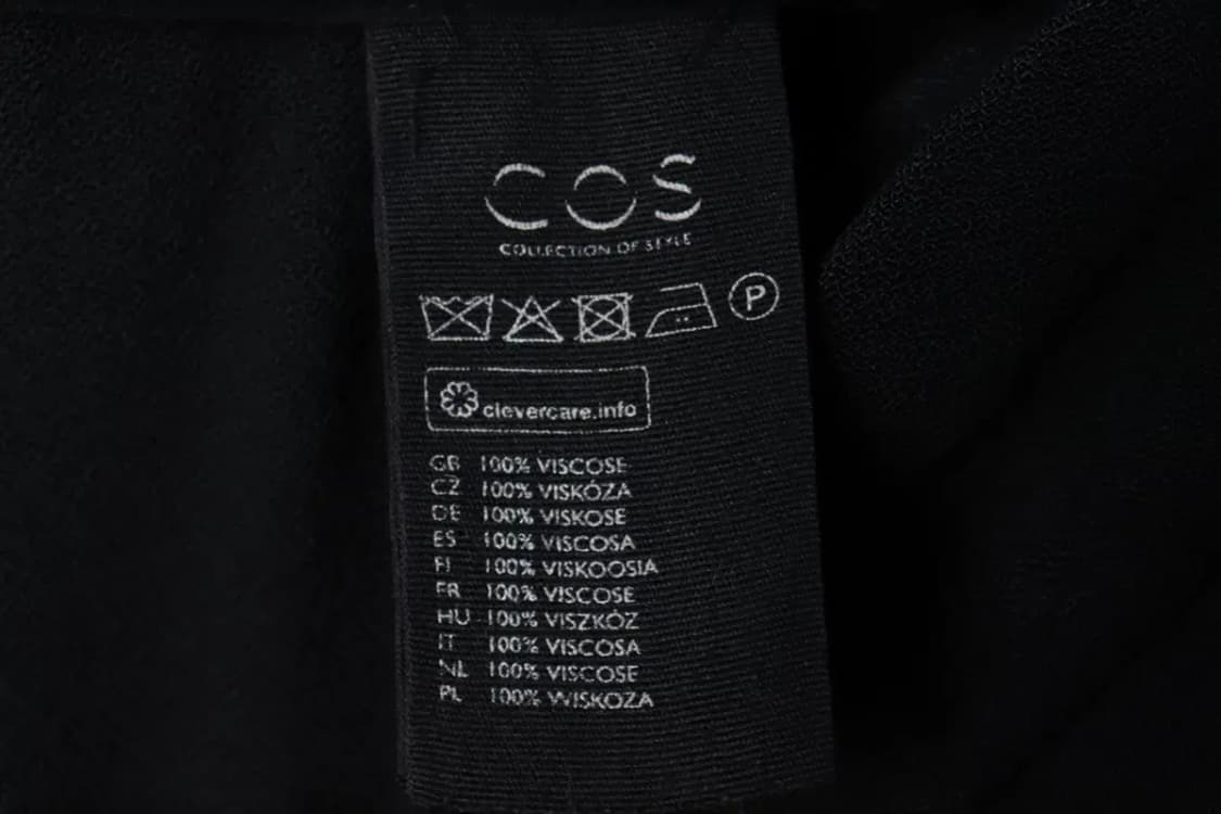 W(M-L) 코스 스커트 치마 블랙 무지 롱-1D9A 상품이미지7