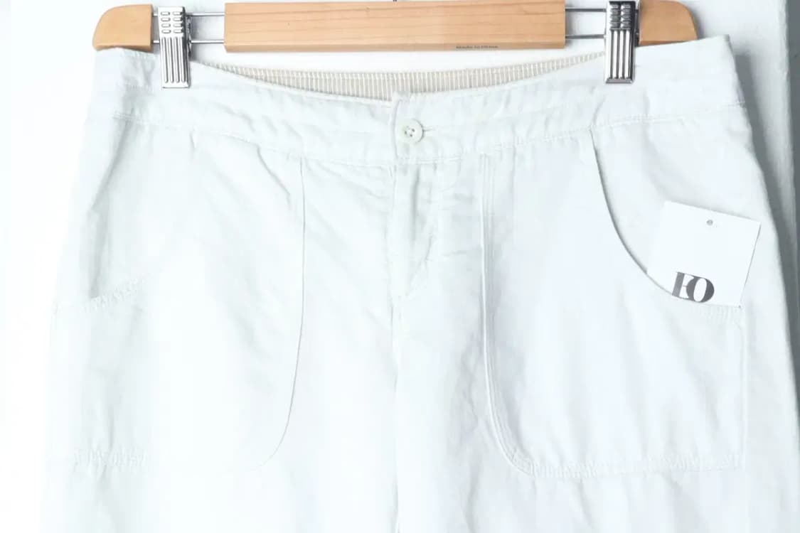 W(L-XL) 노스페이스 반바지 팬츠 화이트 부 면-1DB7 상품이미지3
