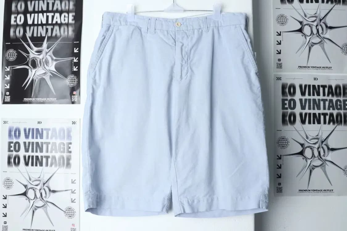 (L-XL) 폴로 랄프로렌 반바지 팬츠 연블루 면-1DBA 상품이미지2