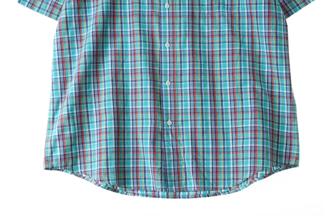 (L-2XL) 브랜드빈티지 반팔셔츠 남방 웨스턴체크-13E81 상품이미지3