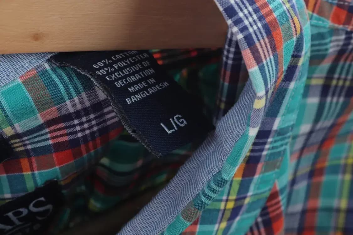 (L-2XL) 브랜드빈티지 반팔셔츠 남방 웨스턴체크-13E81 상품이미지6