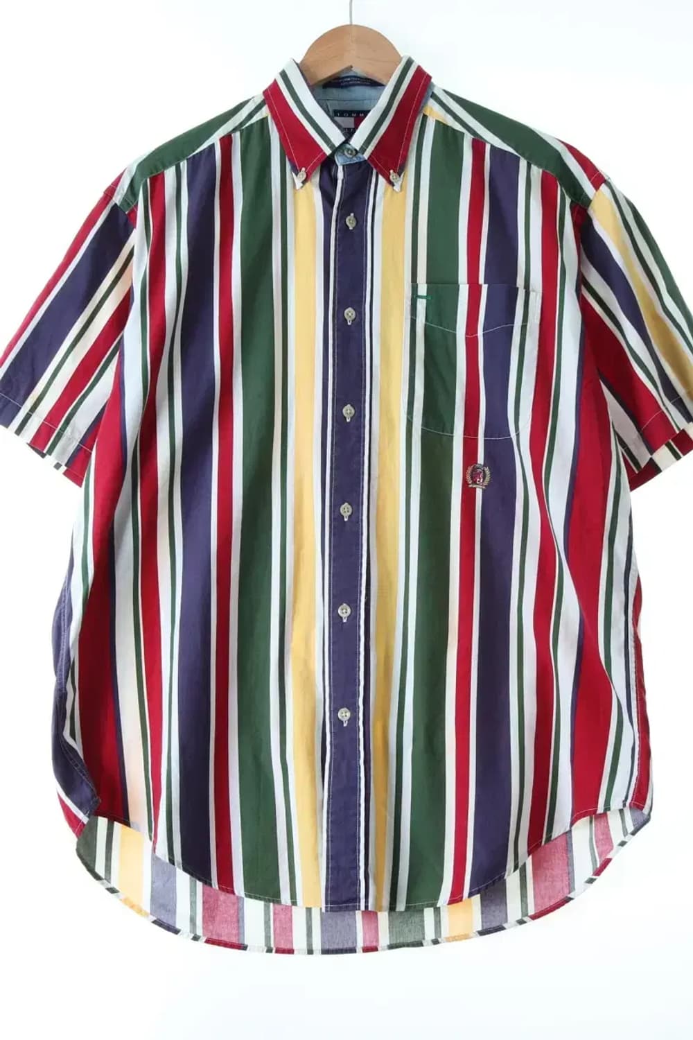 (M-XL) 타미힐피거 반팔셔츠 남방 년대 올드스쿨 한정-13E86 상품이미지1