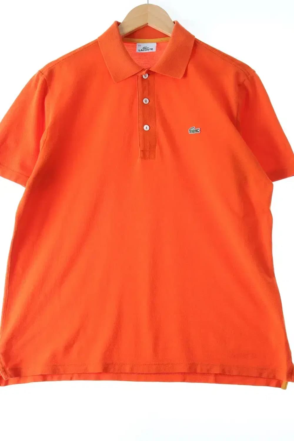 (L-XL) 라코스테 반팔 카라 티셔츠 주황 올드스쿨-13EC8 상품이미지1