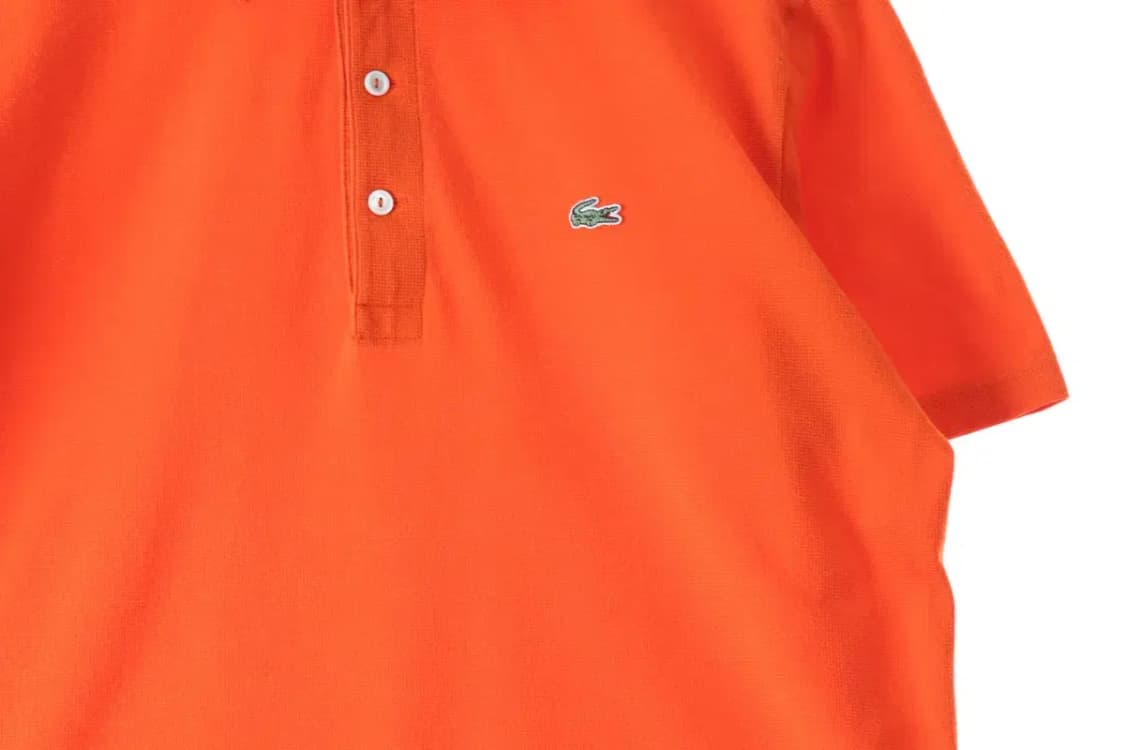 (L-XL) 라코스테 반팔 카라 티셔츠 주황 올드스쿨-13EC8 상품이미지4