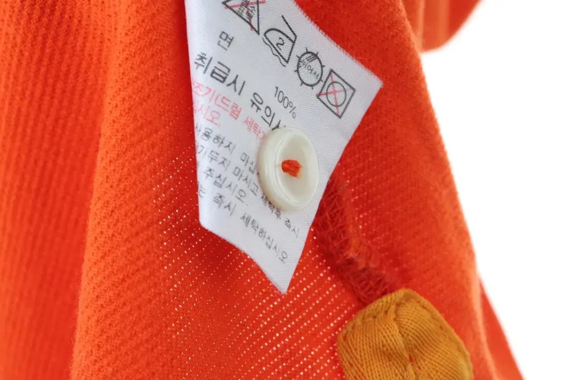 (L-XL) 라코스테 반팔 카라 티셔츠 주황 올드스쿨-13EC8 상품이미지6