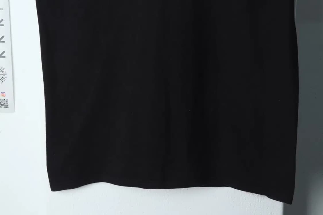 (L-XL) 챔피온 반팔 티셔츠 블랙 로고 올드스쿨-13ED7 상품이미지4