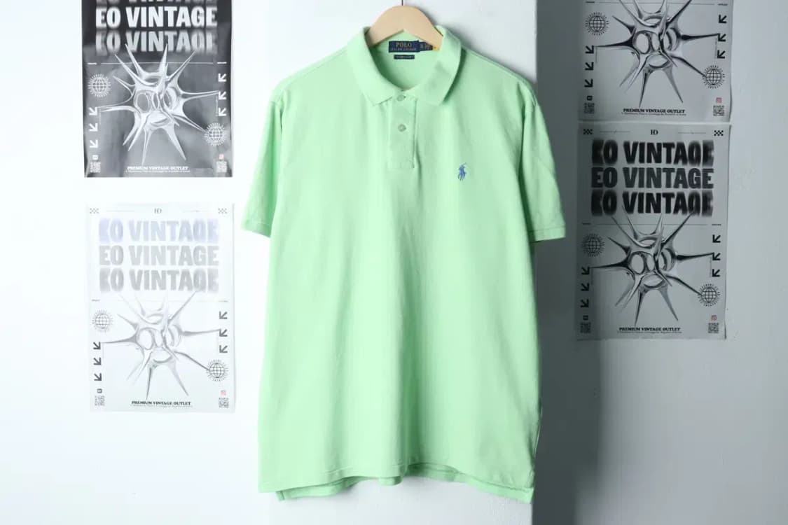 (XL-2XL) 폴로 랄프로렌 반팔 카라 티셔츠 빅사이즈 그린-13F2F 상품이미지2