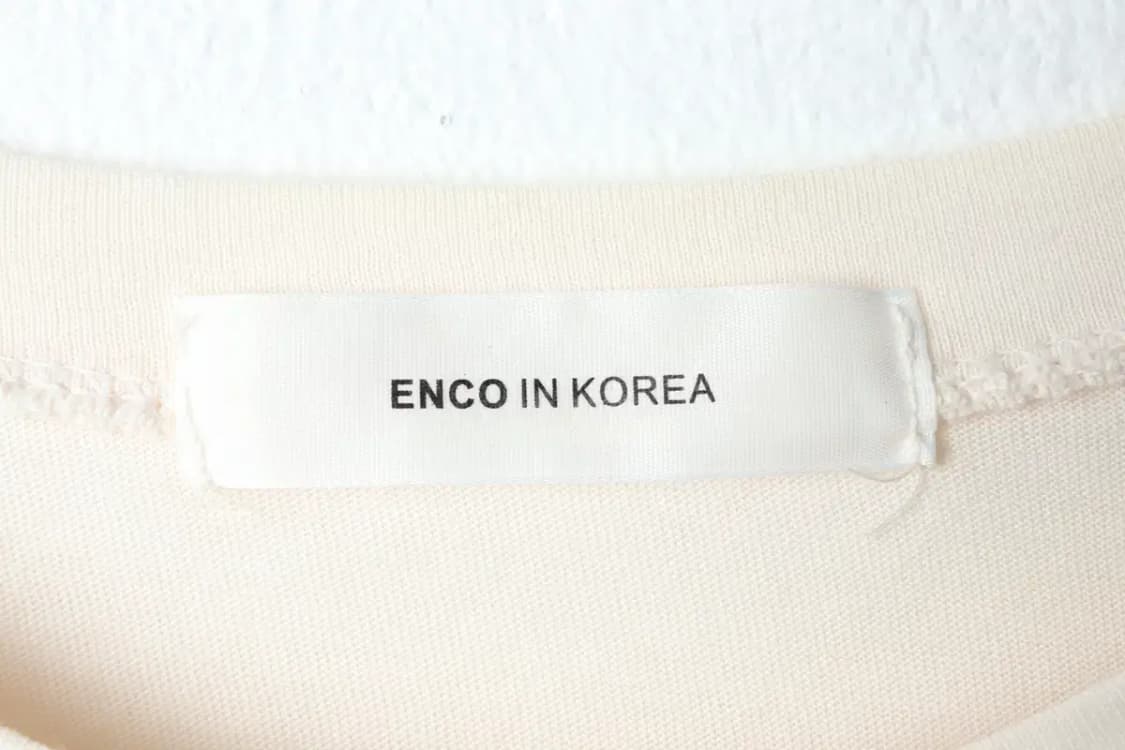 W(F) 브랜드빈티지 반팔 티셔츠 베이지 올드스쿨-13F44 상품이미지5