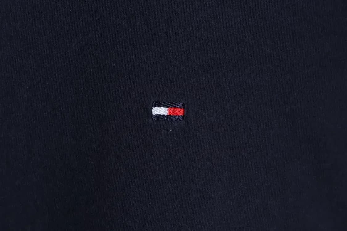 (L-2XL) 타미힐피거 반팔 티셔츠 빅사이즈 사용감 네이비-13F47 상품이미지5