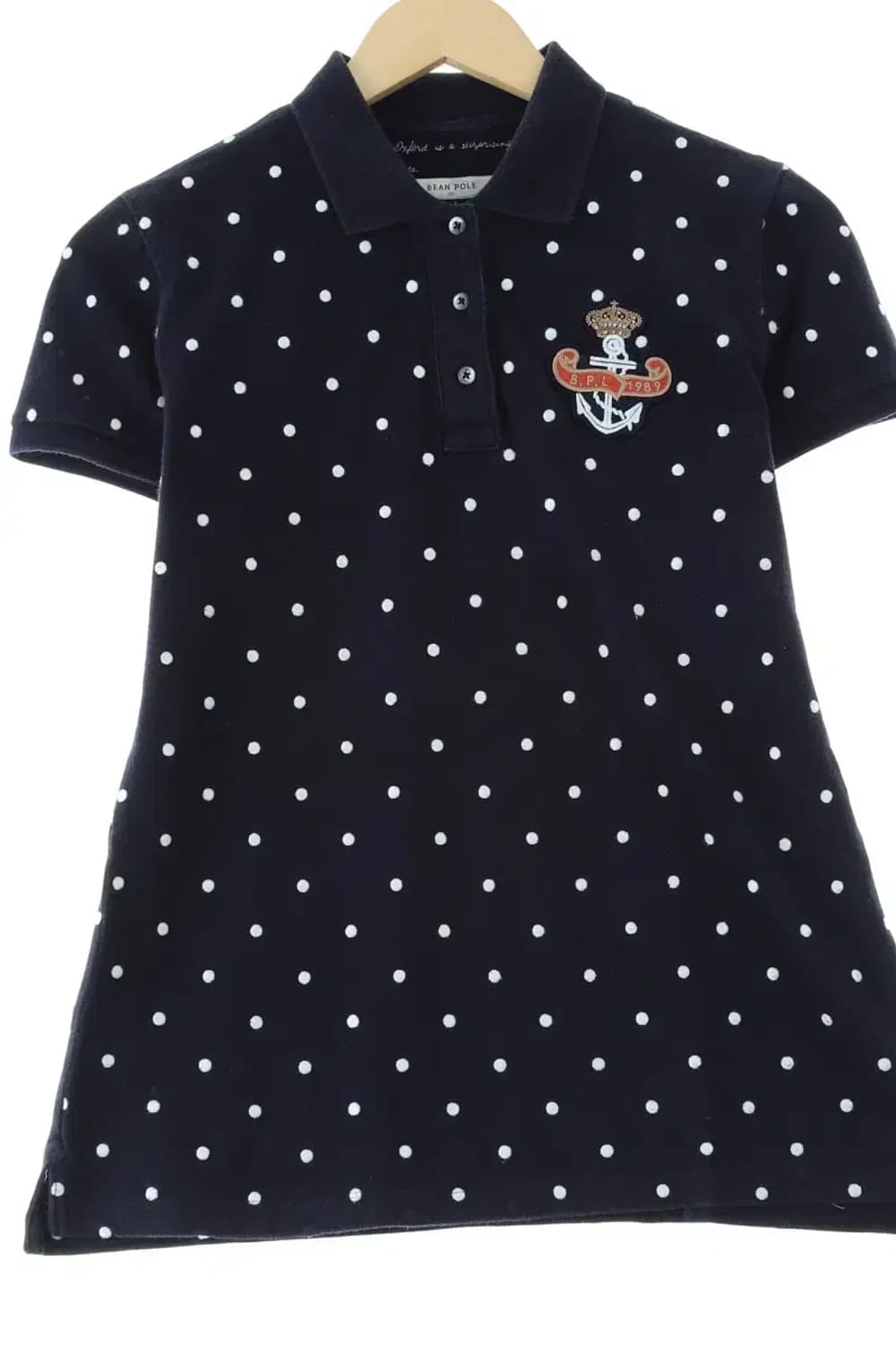 W(XL) 빈폴 반팔 카라 티셔츠 네이비 마린-13FBA 상품이미지1