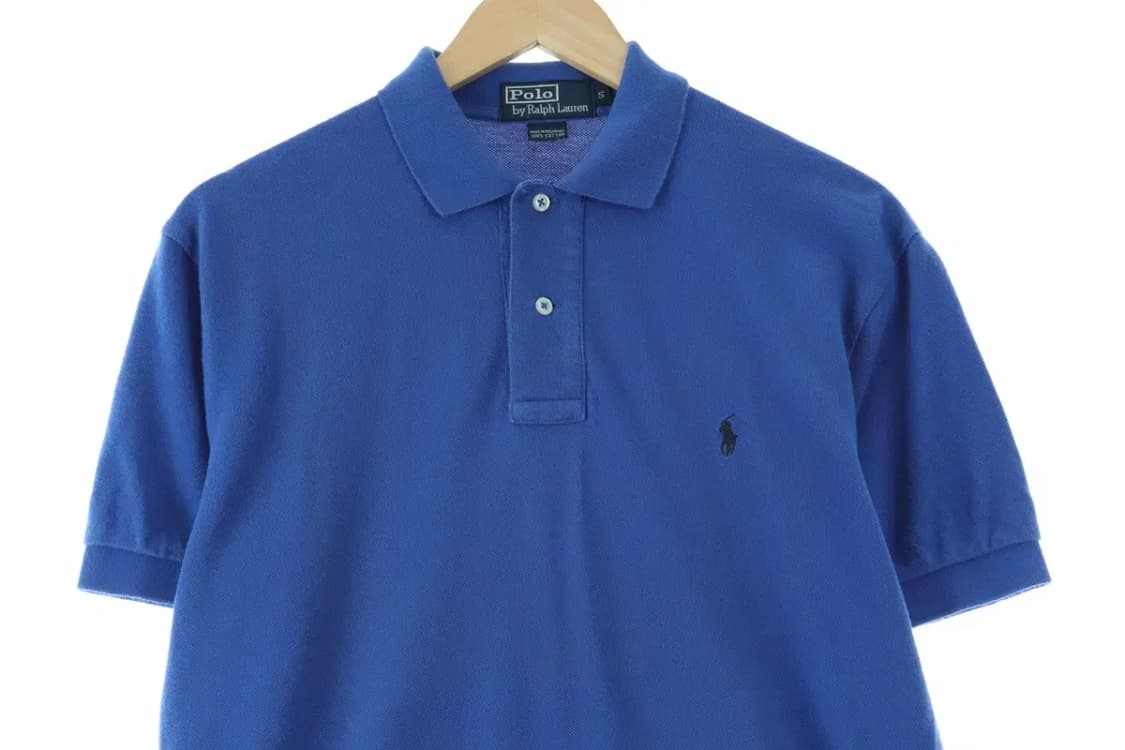 (S-XL) 폴로 랄프로렌 반팔 카라 티셔츠 블루 포니-13FC2 상품이미지2