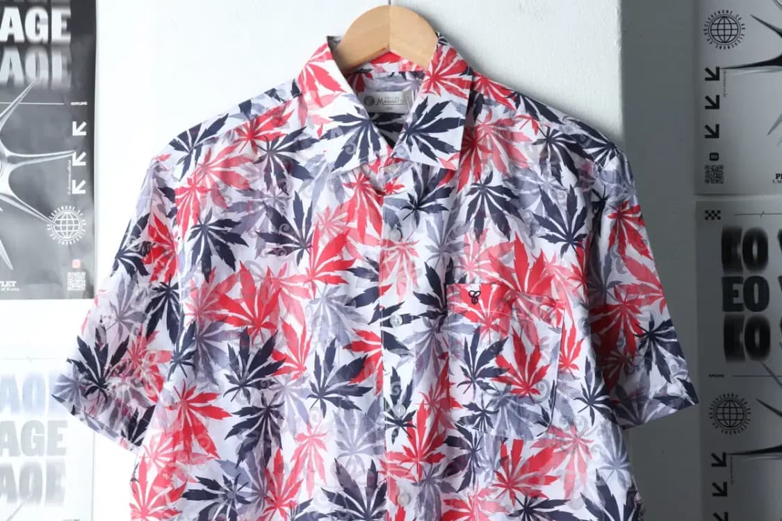 (XL-2XL) 브랜드빈티지 반팔셔츠 남방 하와이안 여름소재-141D3 상품이미지3