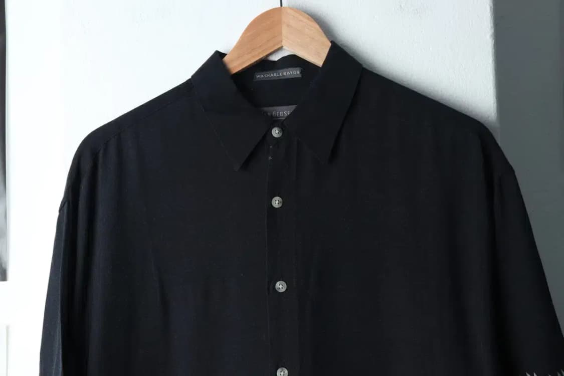 (M-2XL) 브랜드빈티지 반팔셔츠 남방 블랙 하와이안-141D5 상품이미지3