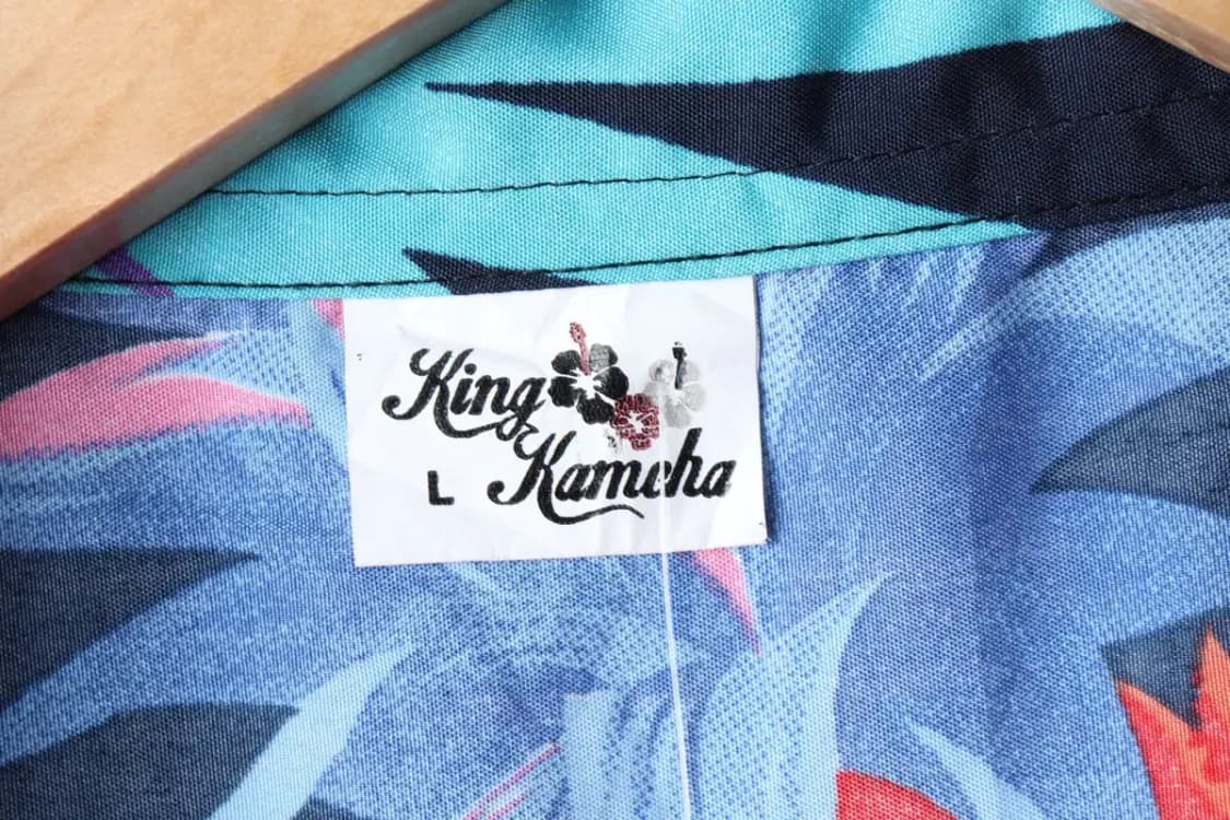 (L-2XL) 브랜드빈티지 반팔셔츠 남방 하와이안 올드스쿨-141D8 상품이미지5