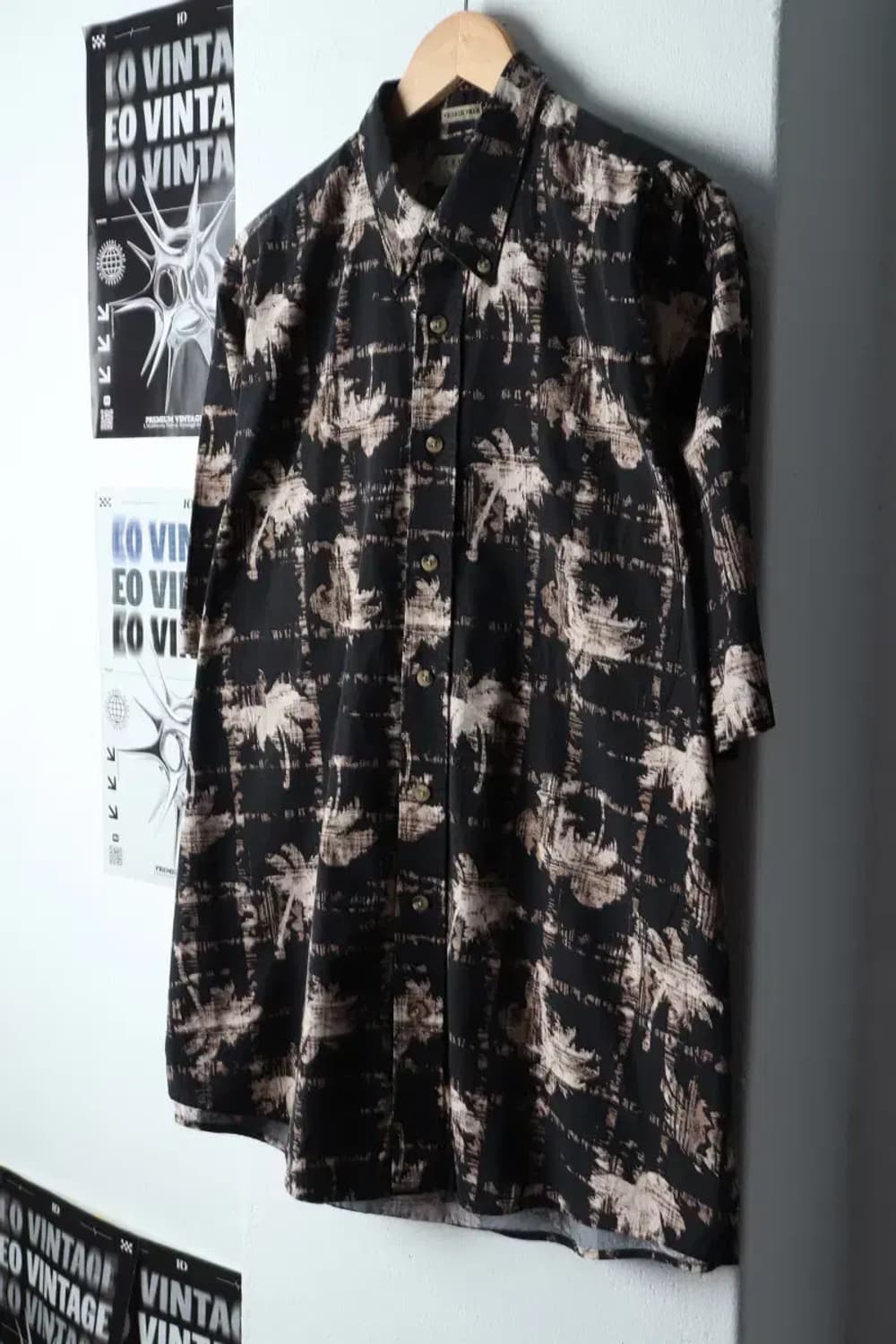 (L-2XL) 브랜드빈티지 반팔셔츠 남방 하와이안 올드스쿨-141F0 상품이미지1