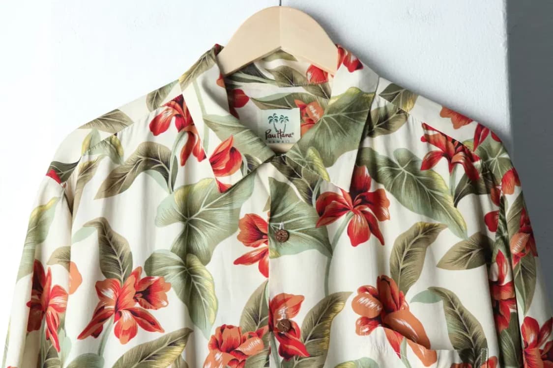 (L-2XL) 브랜드빈티지 반팔셔츠 남방 빅사이즈 하와이안-141F4 상품이미지3
