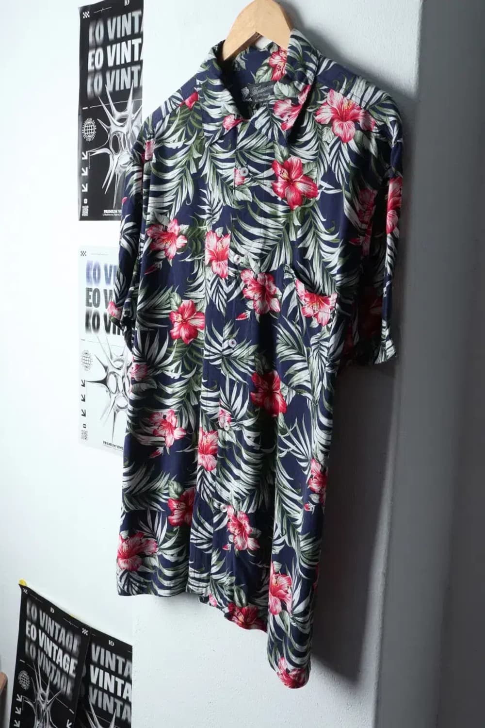 (3XL) 브랜드빈티지 반팔셔츠 남방 데미지 하와이안-141F8 상품이미지1