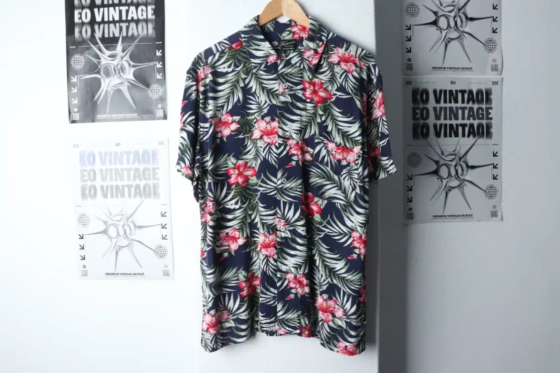 (3XL) 브랜드빈티지 반팔셔츠 남방 데미지 하와이안-141F8 상품이미지2