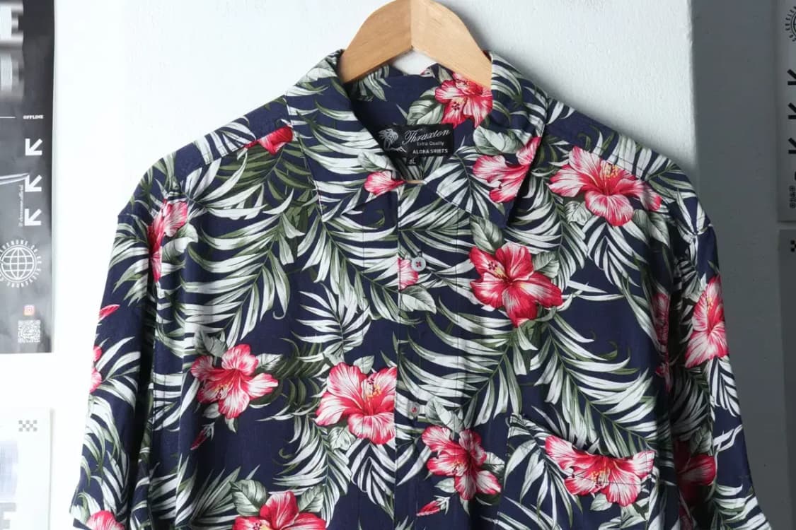 (3XL) 브랜드빈티지 반팔셔츠 남방 데미지 하와이안-141F8 상품이미지3