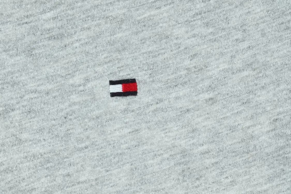 (S) 타미힐피거 반팔 카라 티셔츠 그레이 올드스쿨-140D6 상품이미지4