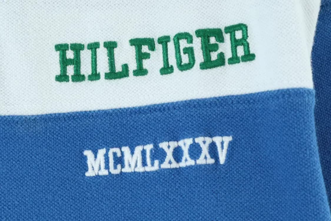 (XL) 타미힐피거 반팔 카라 티셔츠 컬러믹스 올드스쿨-140DF 상품이미지4
