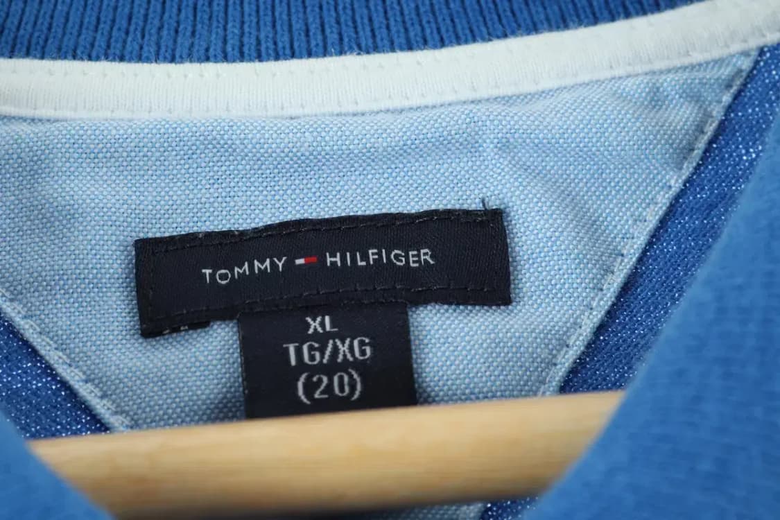 (XL) 타미힐피거 반팔 카라 티셔츠 컬러믹스 올드스쿨-140DF 상품이미지5
