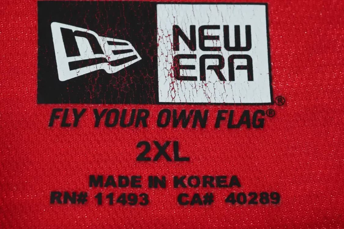(2XL) 뉴에라 반팔 티셔츠 빅사이즈 레드 카모-140E7 상품이미지6