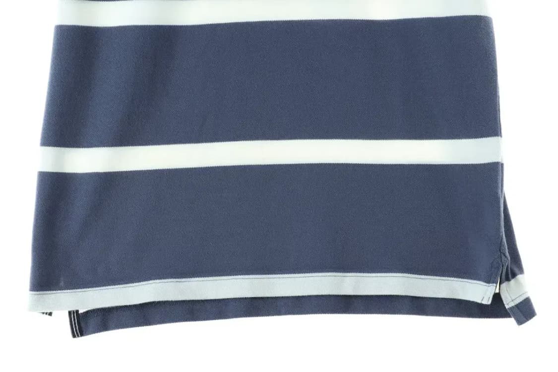 (M-L) 타미힐피거 반팔 카라 티셔츠 스트라이프 블루-140EA 상품이미지3